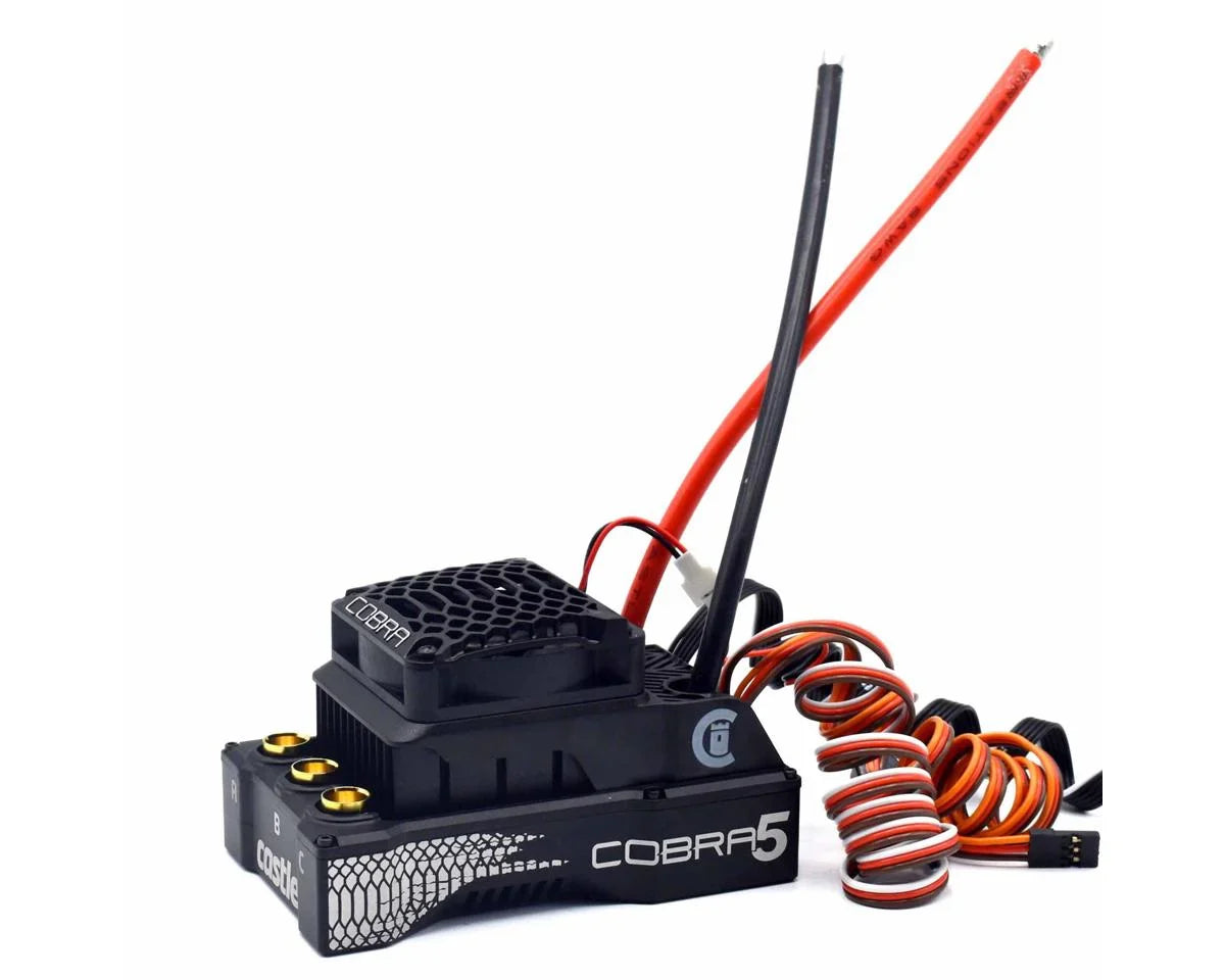 Castle Creations Cobra 5 8S ESC + 1721-1260KV Brushless Motor Combo