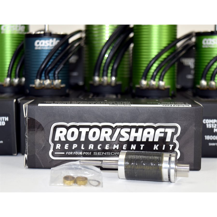 Castle Creations 1410 Rotor/Shaft Kit (3800Kv)