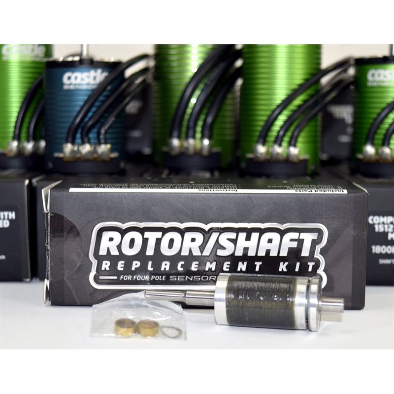 Castle Creations Rotor / Shaft Replacement Kit for 1515-2200KV V2 Sensored Motor
