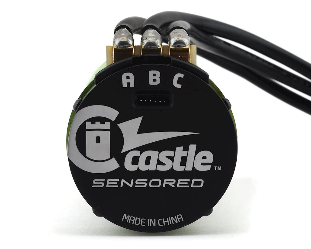 Castle Creations 2028 Extreme 4-Pole Sensored Brushless Motor - 800kV for 1/5 Scale