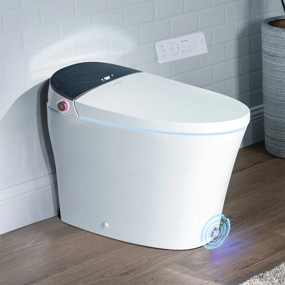 Alora Premium Smart Tankless Bidet Toilet W/ Adjustable Heated Seat, Water & Air Dryer (96174253)