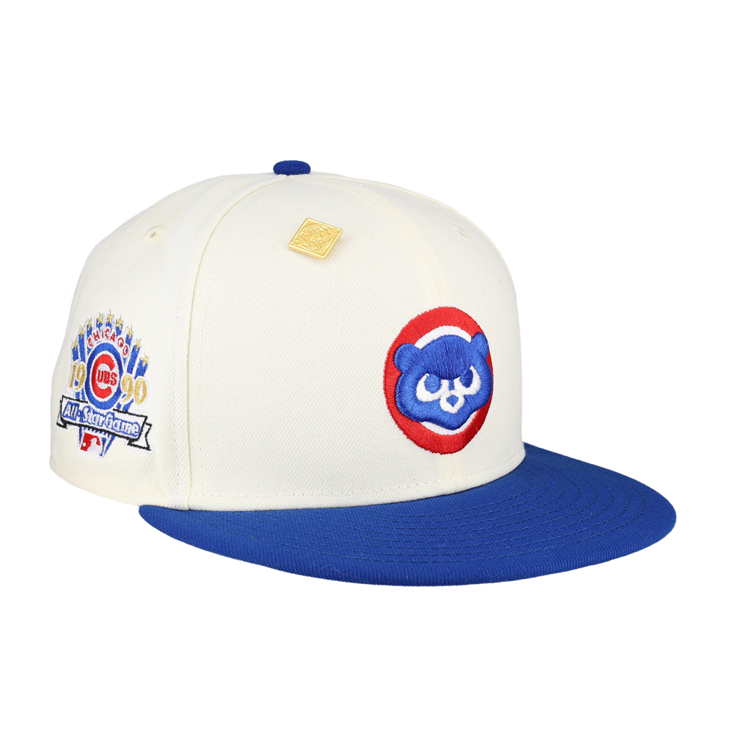 Chicago Cubs Chrome Crown Collection 1990 All Star Game Fitted Hat