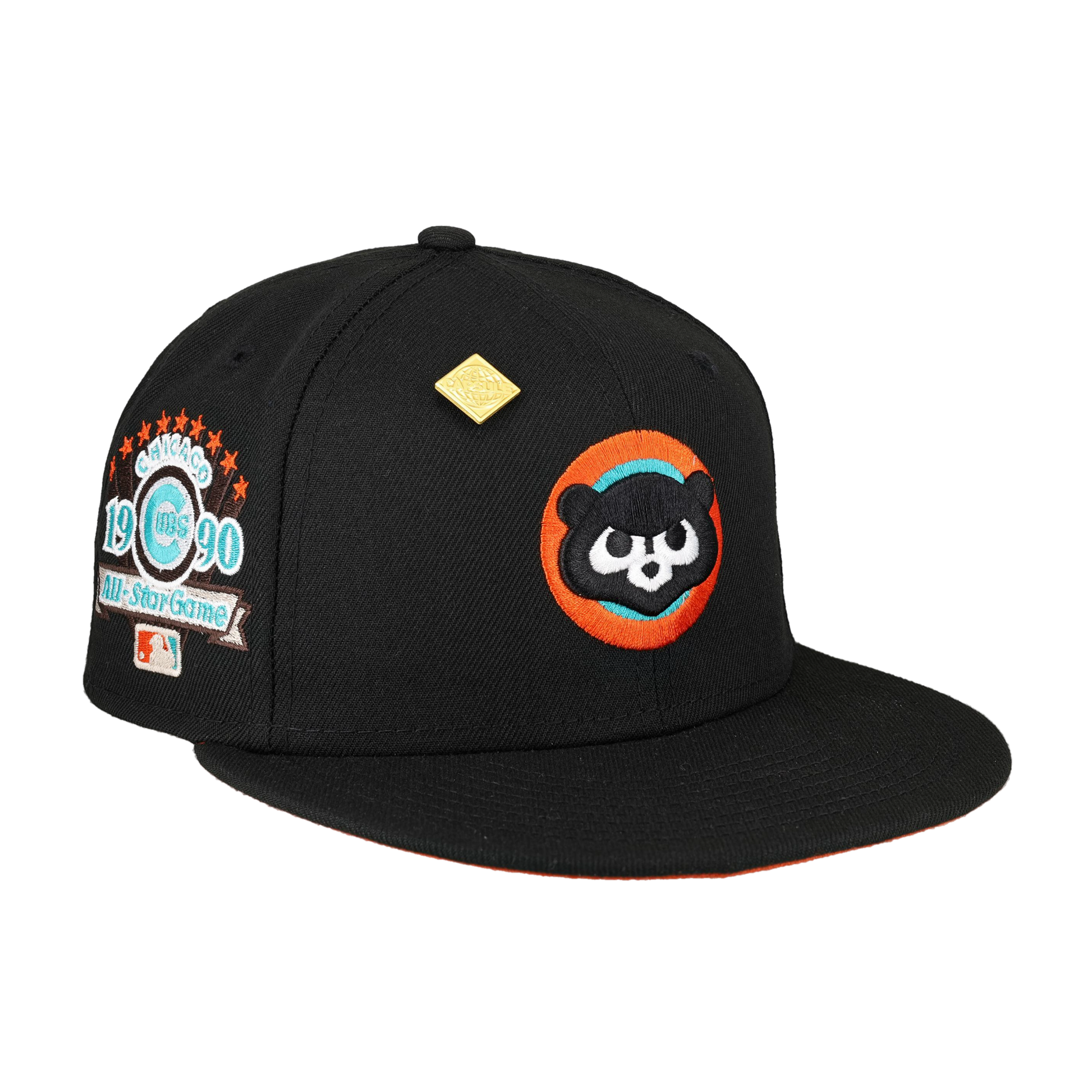 Chicago Cubs 1990 All Star Game Patch 59fifty Fitted Hat