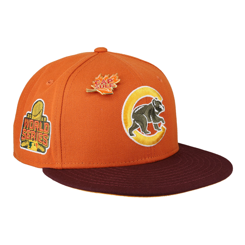 Chicago Cubs Fall Collection 2016 World Series Fitted Hat