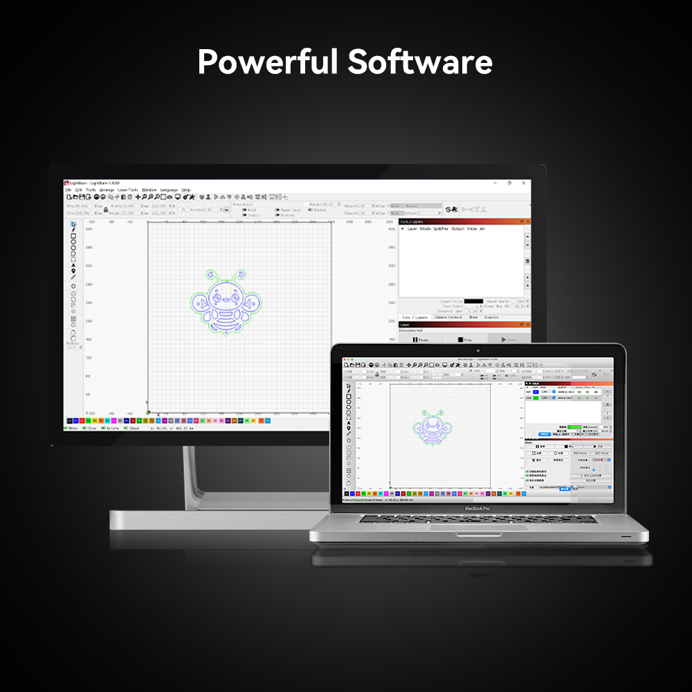 Falcon2 Pro 60W Pro-safe Laser Engraver & Cutter
