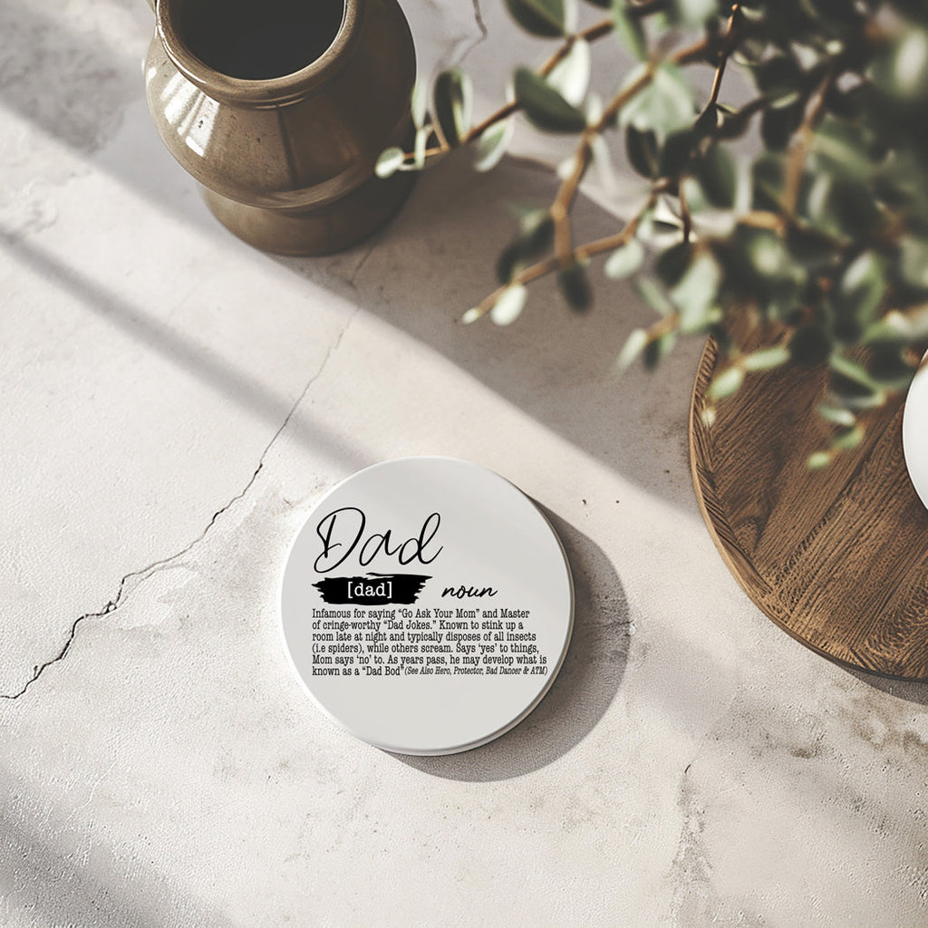 Adulting Coaster Gift Set 6 Pack Funny Quotes Coasters For Bar Countertop Decor And Display