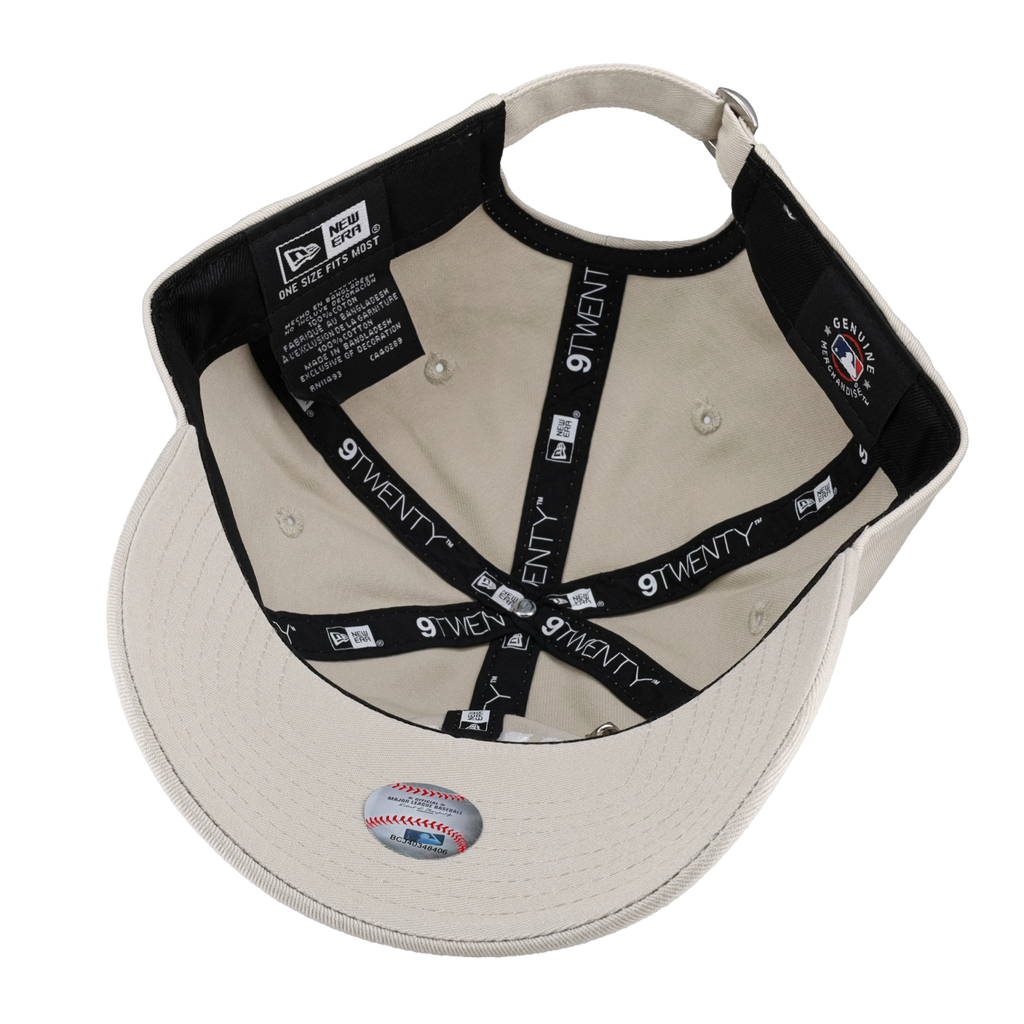 New York Yankees New Era 9Twenty Adjustable Hat (Stone)