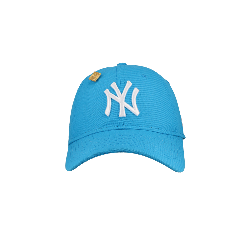 New York Yankees New Era 9Twenty Adjustable Hat (Blue Fanatic)