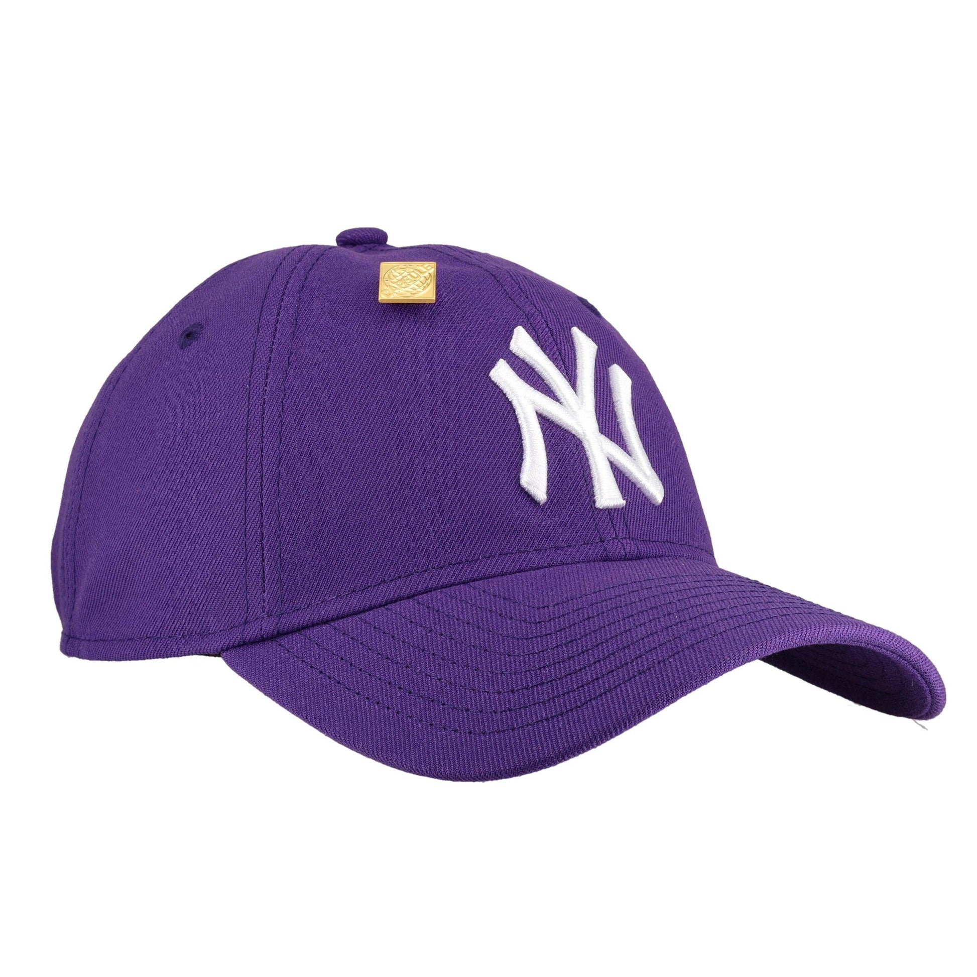New York Yankees New Era 9Twenty Adjustable Hat (True Purple)
