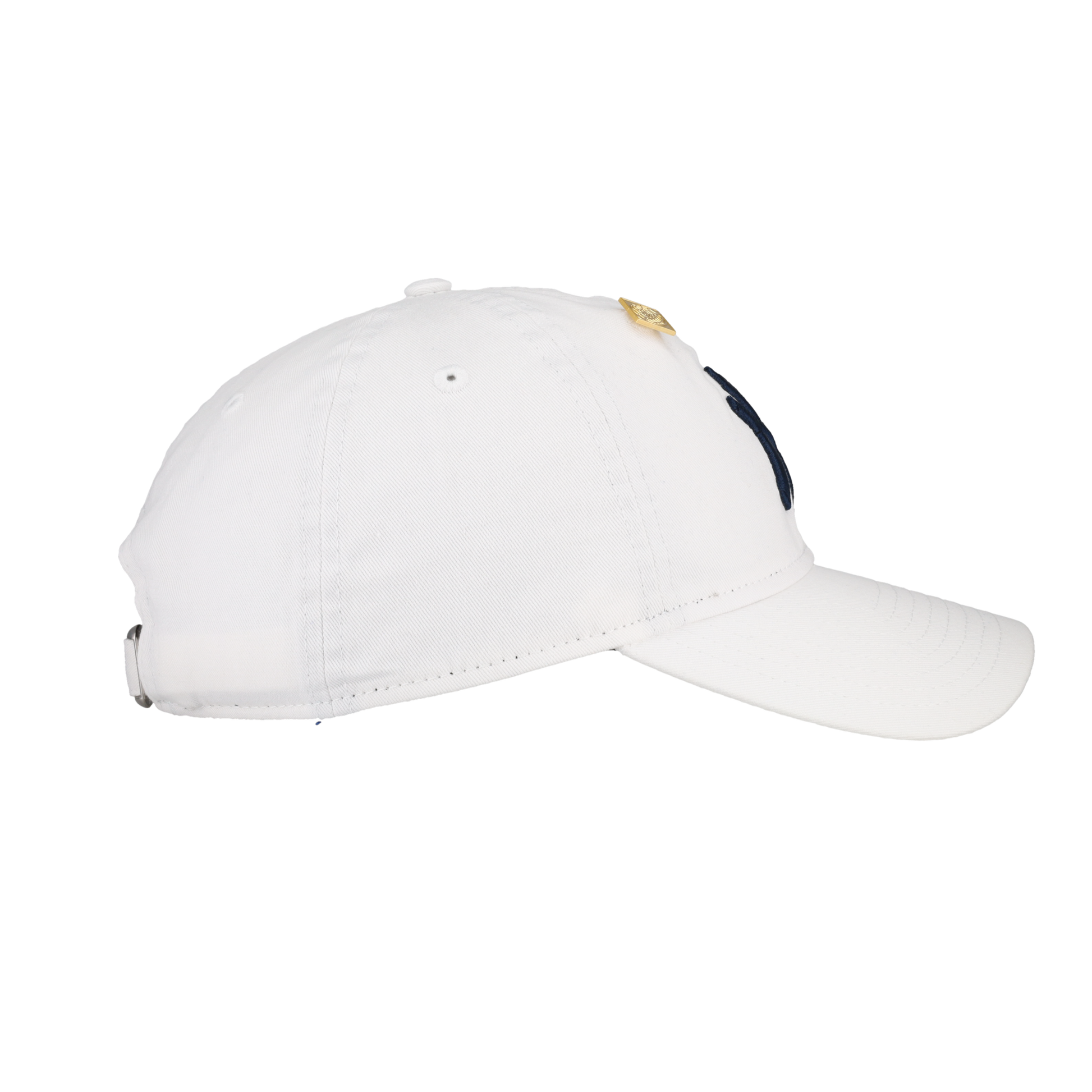 New York Yankees New Era 9Twenty Adjustable Hat (White Navy)