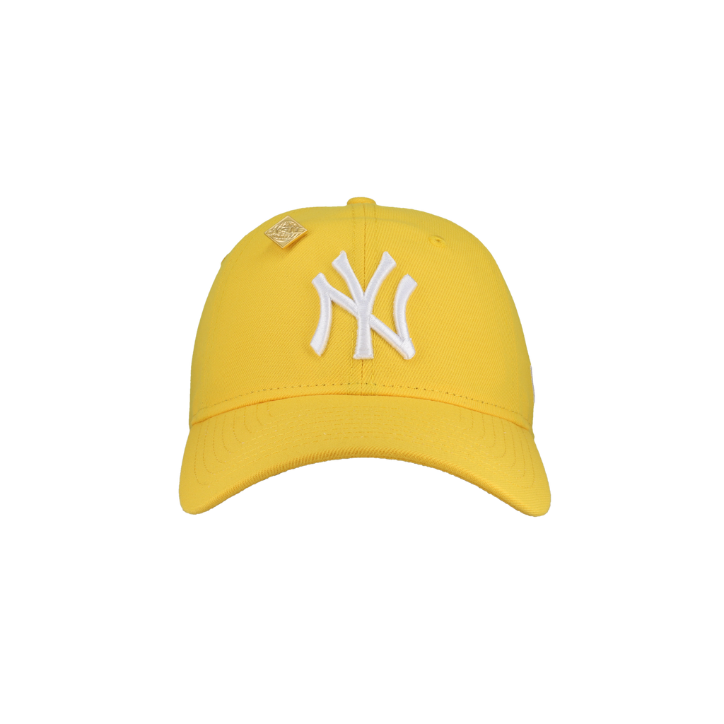 New York Yankees New Era 9Twenty Adjustable Hat (Canary Yellow)