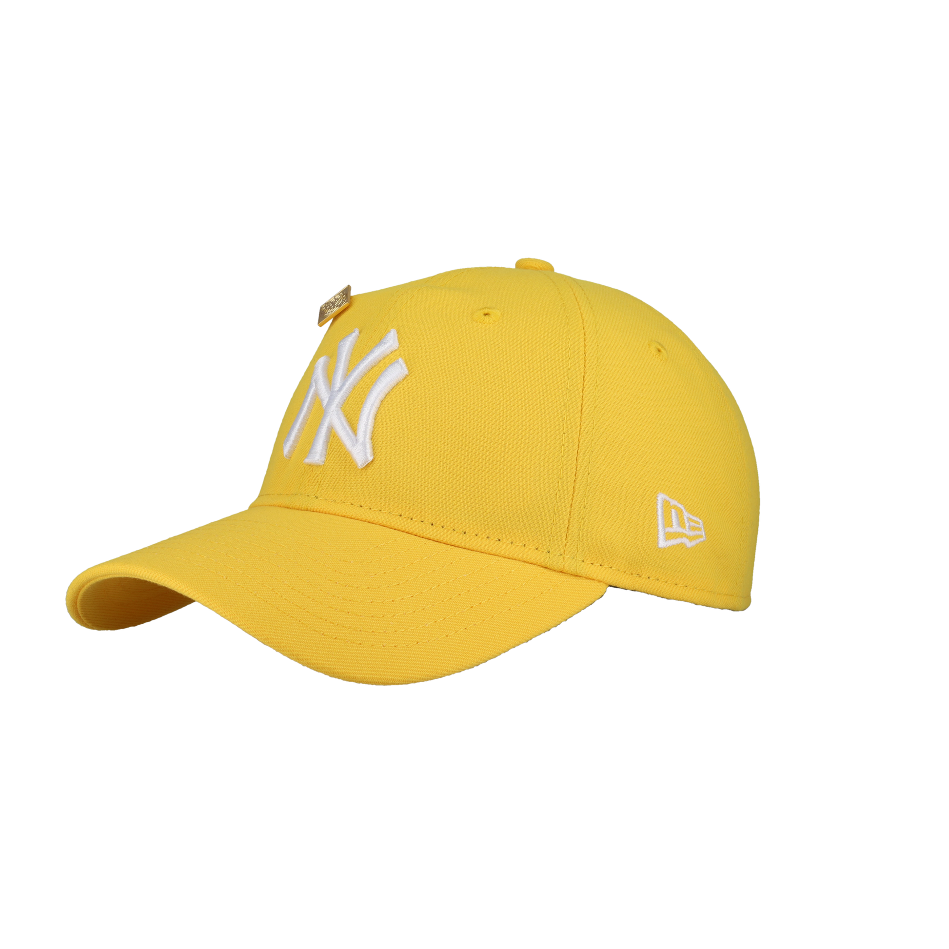 New York Yankees New Era 9Twenty Adjustable Hat (Canary Yellow)