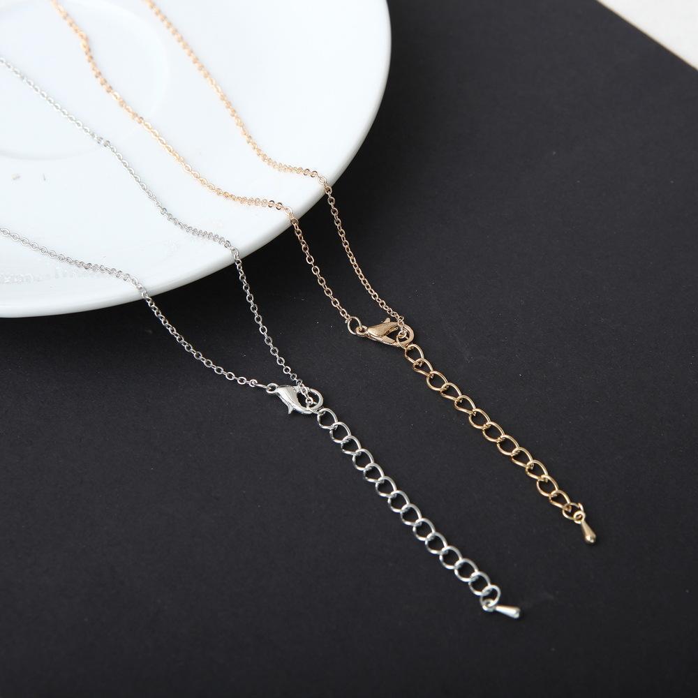 Dainty Gold Moon And Star Necklace Crescent Pendant