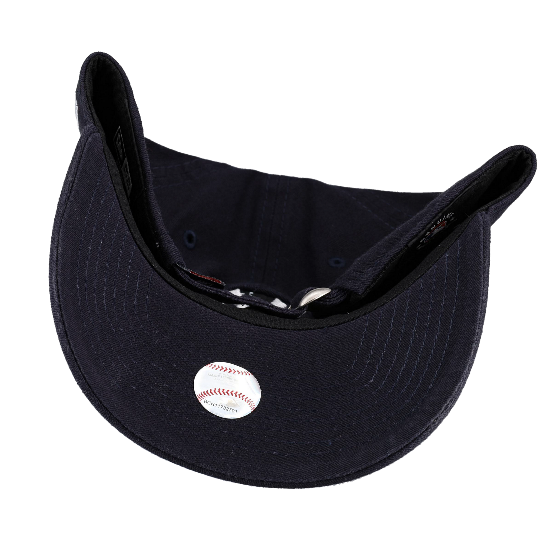 New York Yankees New Era 9Twenty Adjustable Women's Hat (Navy Script)