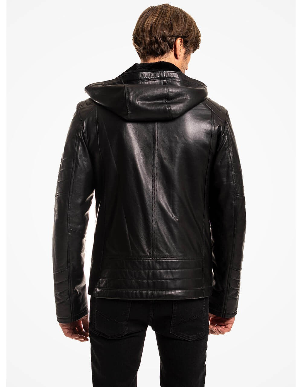 Black Leather Jacket For Men
