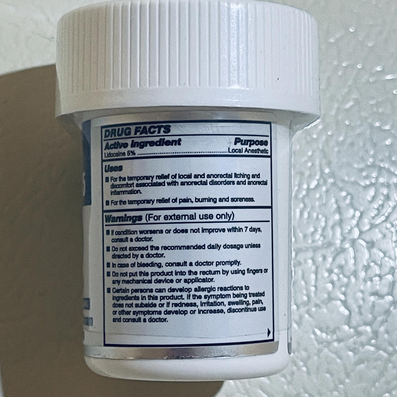 Ebanel Numb25 5% Lidocaine Topical Anorectal Cream EXP 6/2026