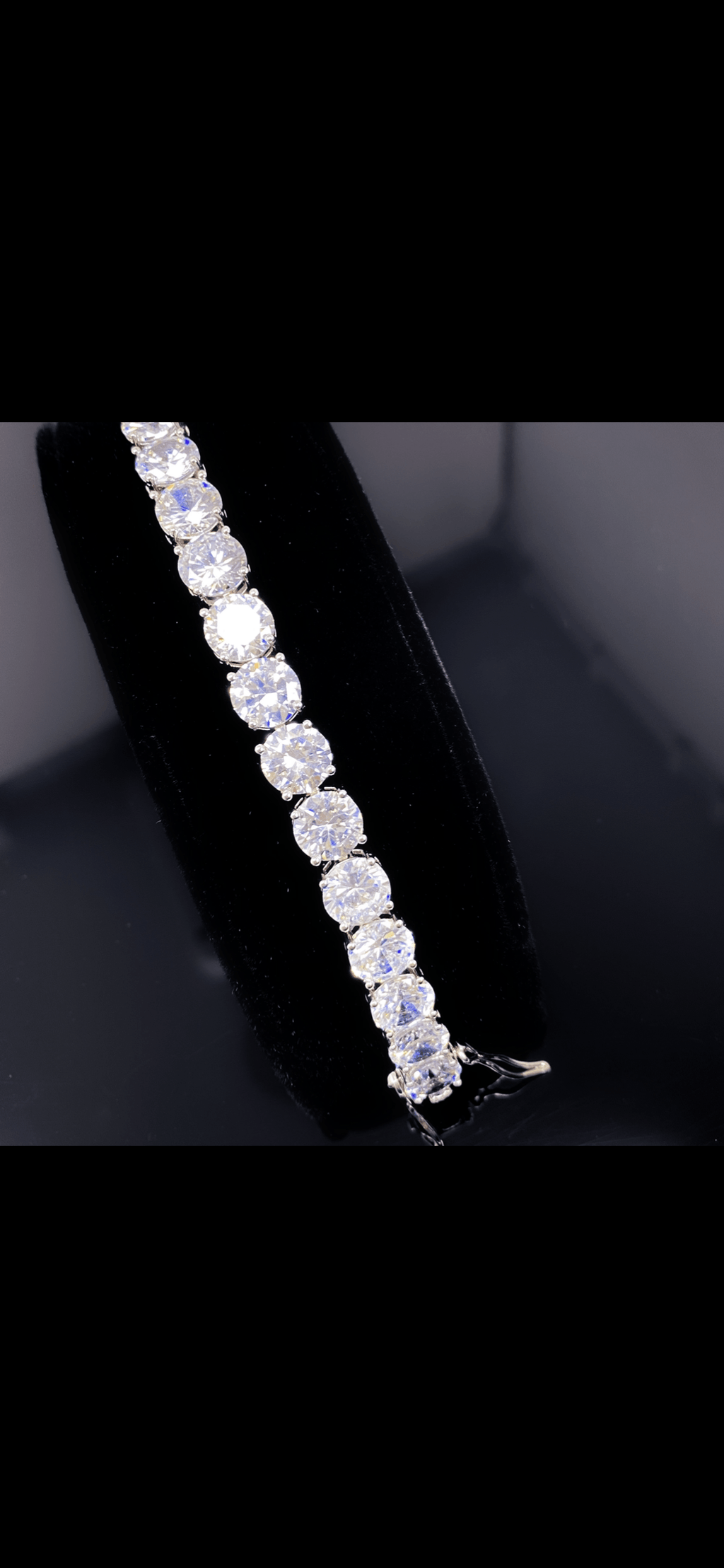 Diamond Tennis Bracelet Icy Cubic Zirconia Sparkle Style