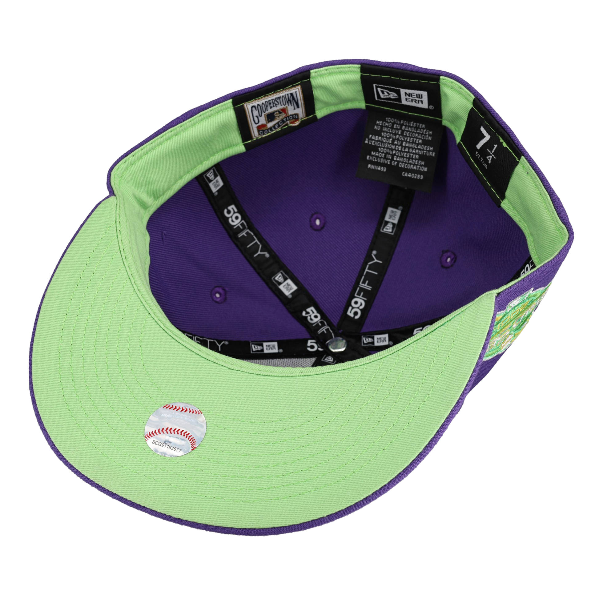 Arizona Diamondbacks Citrus Pop 2001 World Series Patch Fitted Hat