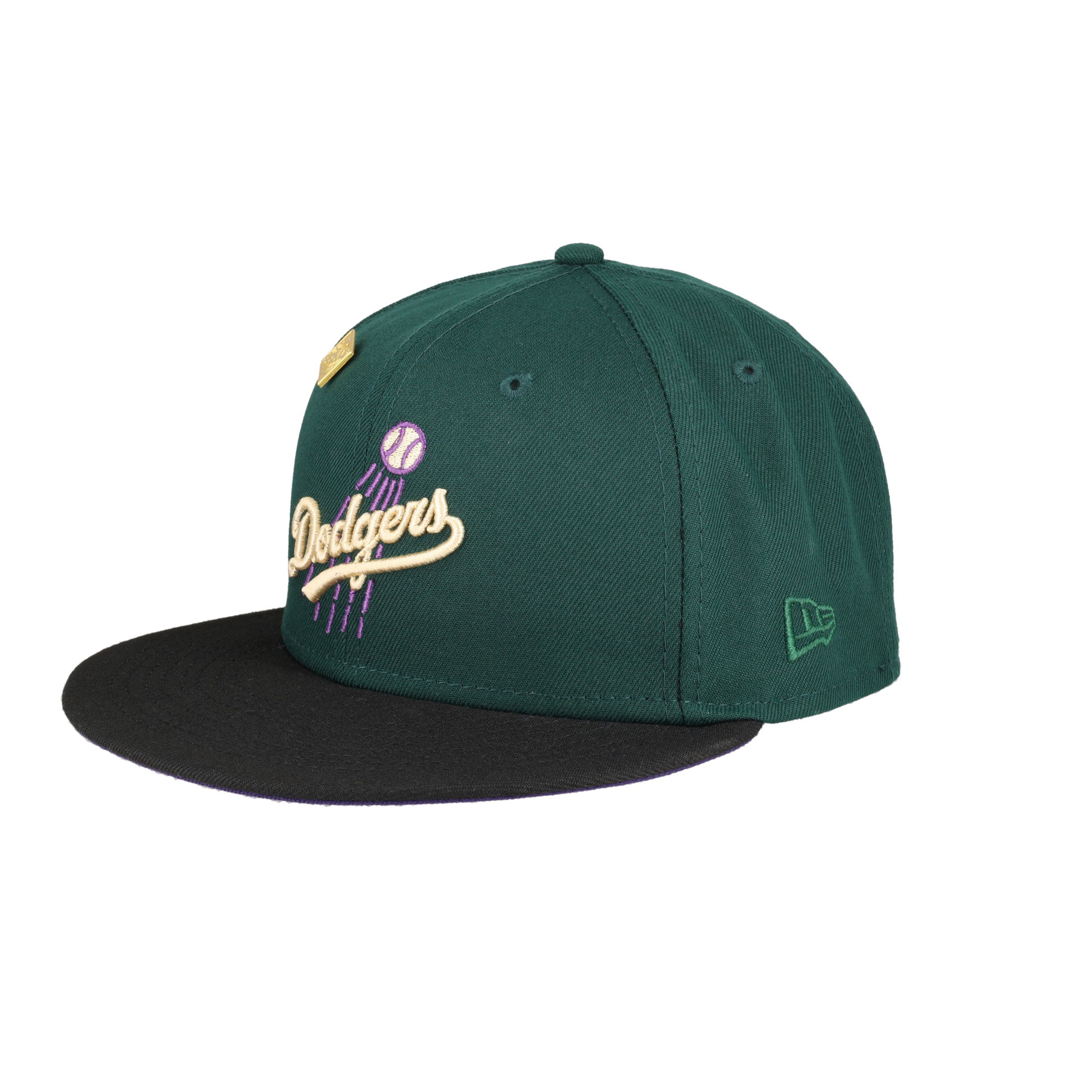 Brooklyn Dodgers Green Bark Collection 50th Anniversary Fitted Hat