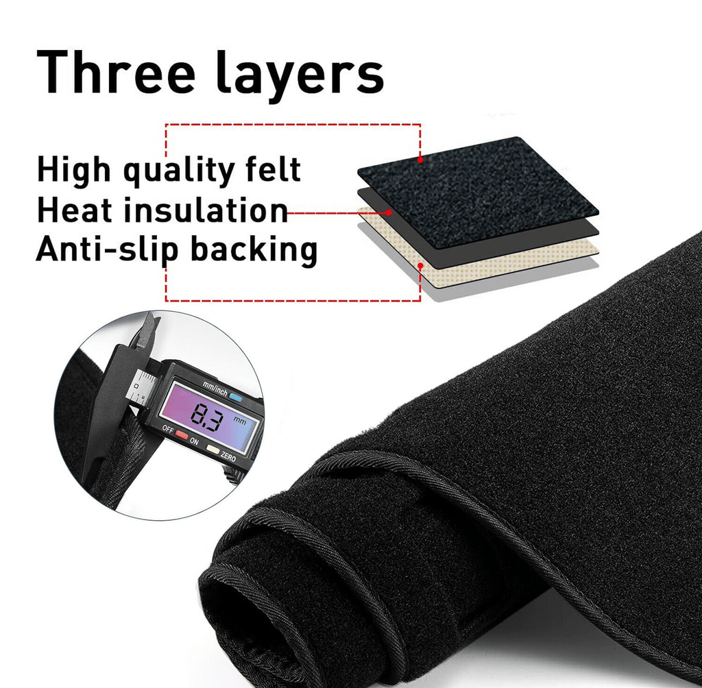 Fit For Chevy Silverado/Tahoe/Suburban 2007-2014 US Dashboard Pad Dash Cover Mat