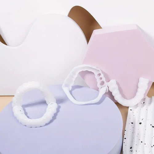 "2Pac Silicone Orthodontic Mouthguards - Adjustable Teeth Aligners for Men/Women - Christmas Gift"