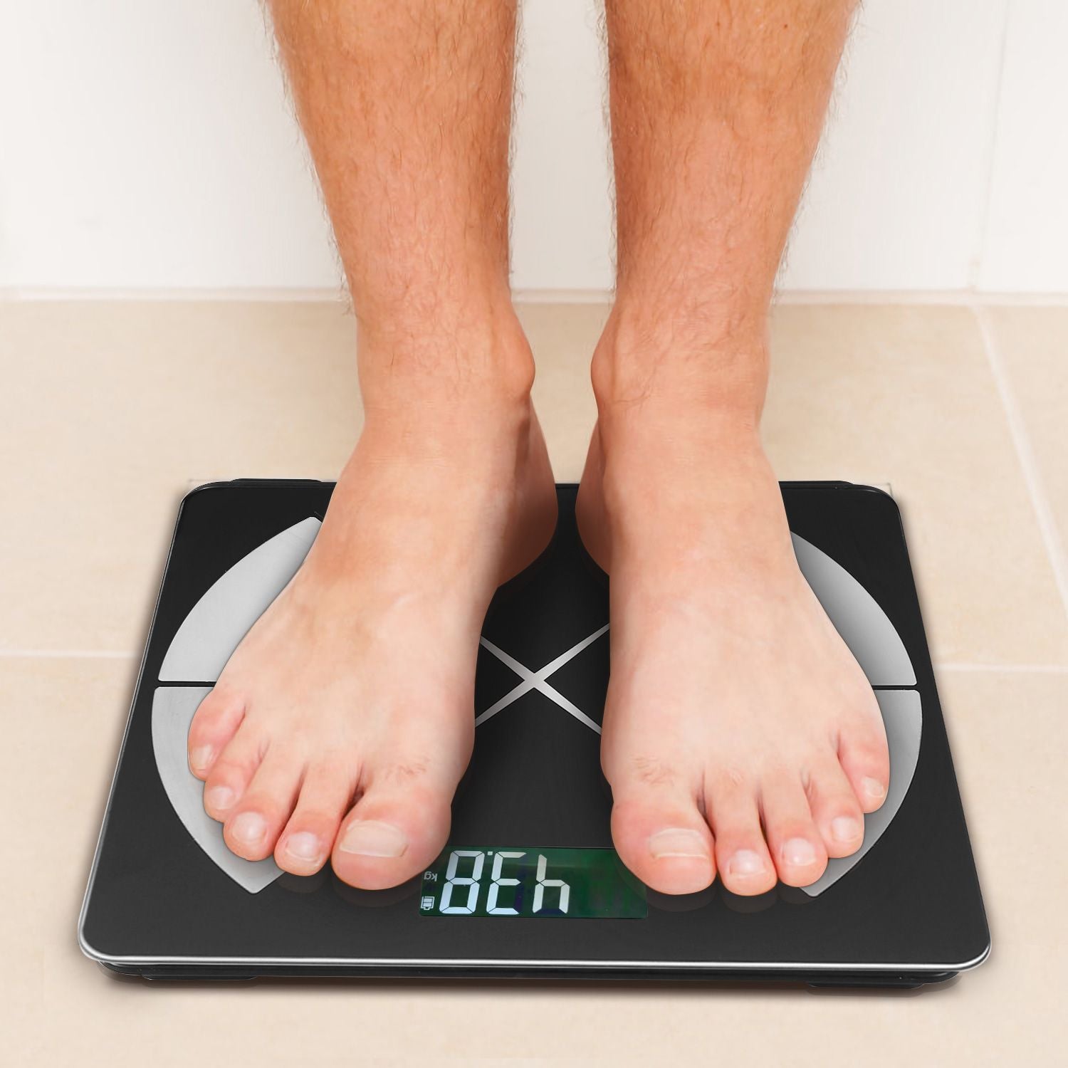 Smart Body Composition Scale Fat Monitor Digital APP Scale BMI Health Analyzer for Valentines Gift Spring Exerciser
