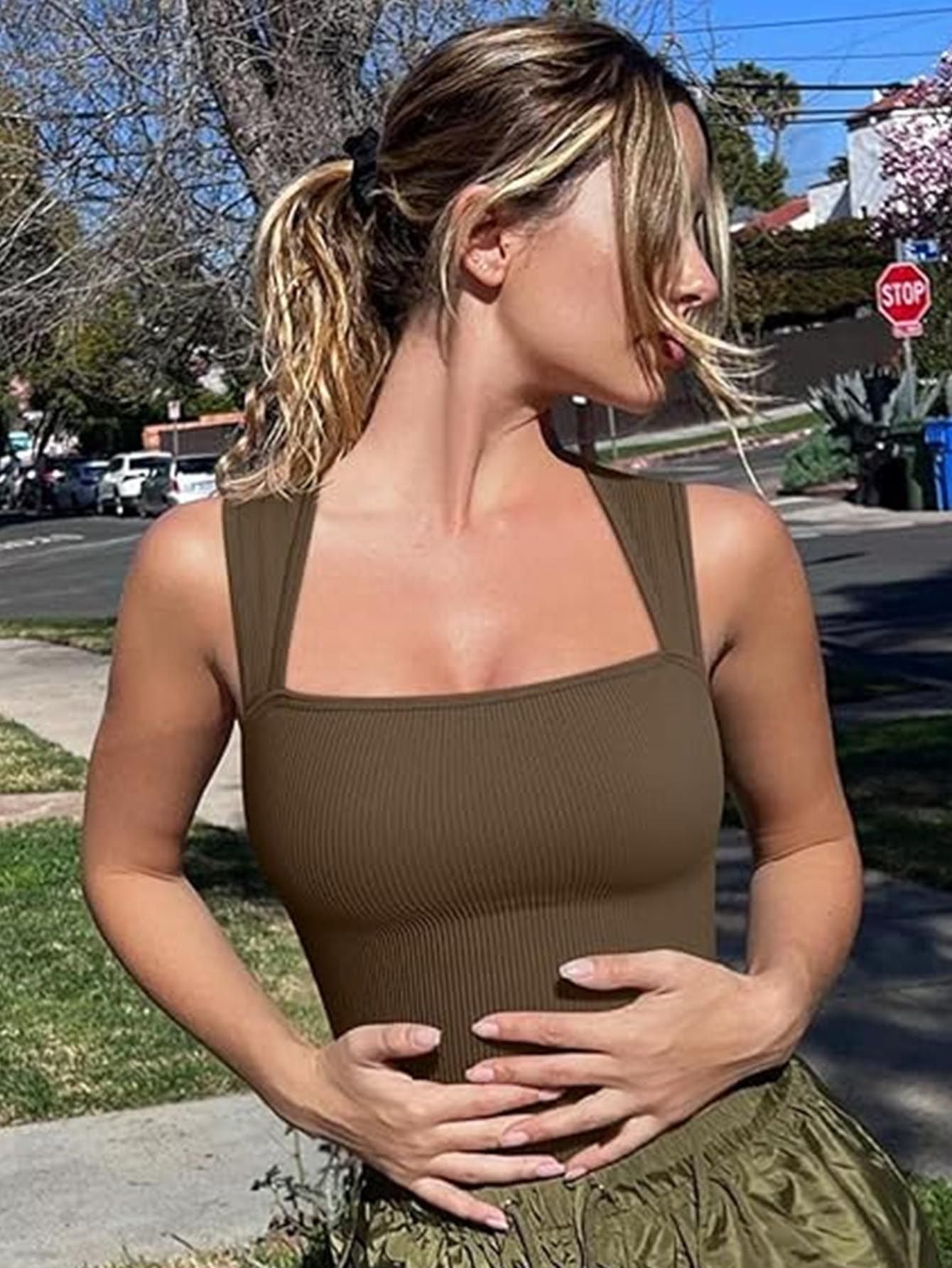 2 Pack Womens, One Piece Jumpsuits For Women, Ribbed Workout Tops For Women Clothing, Seamless Tank Tops Rompers