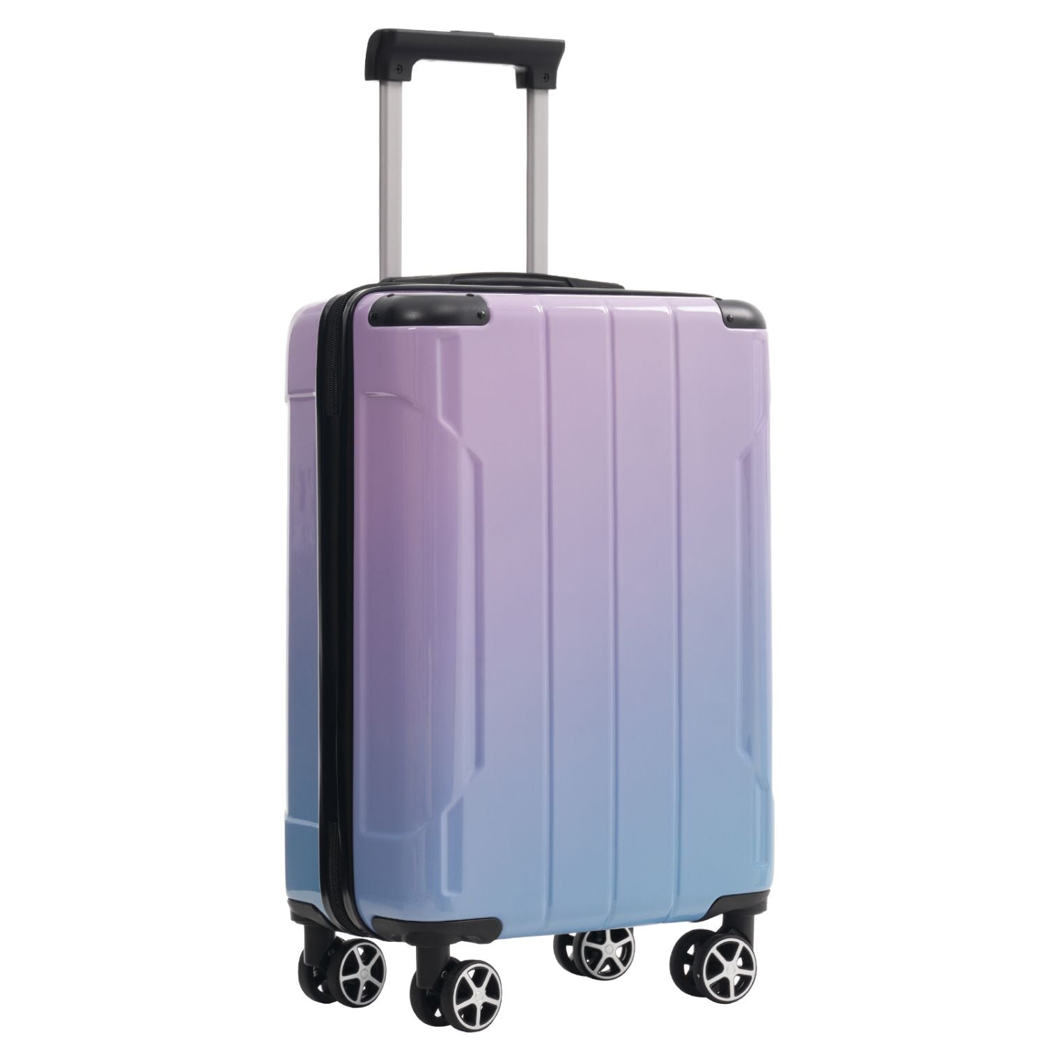 Luggage Sets 3 Piece Suitcase Set with Spinner Wheels, Built-in TSA Lock, Foldable Duffel Bag for Travel Men & Women,20inch 24inch