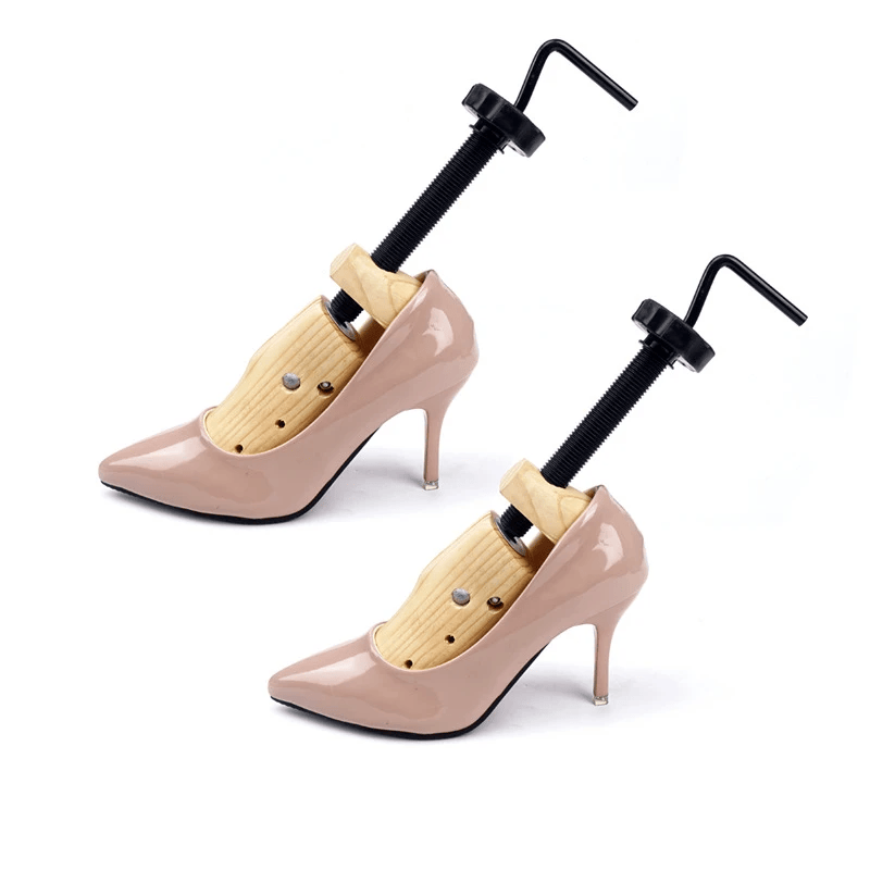 2-Way Wooden Adjustable Shoe Stretcher Expander Men Women Boot Size US 5-13