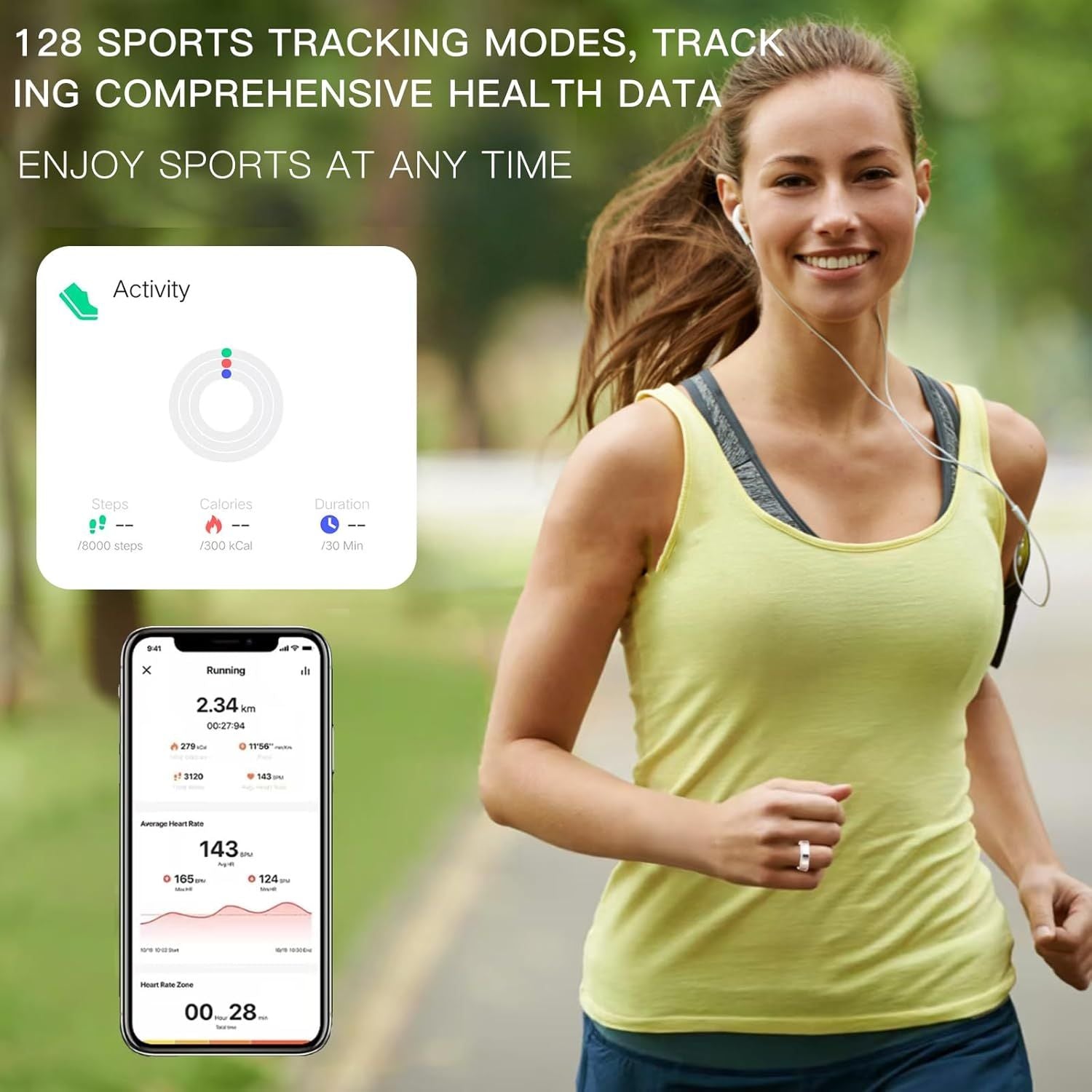 2025 New Smart Ring Elegant Smart Jewelry for Women, Luxury Diamond Fitness Ring with Visible Circuitry Design, All-Day Health Monitoring, IP68 Waterproof, iOS Android Compatible