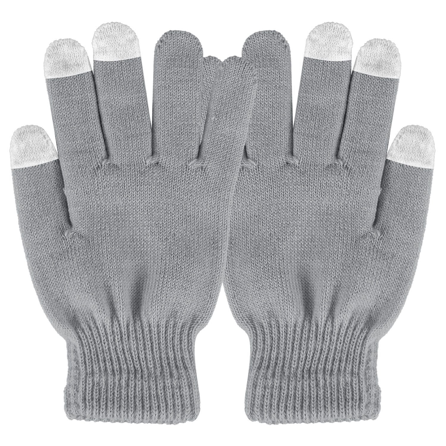 Unisex Winter Knit Gloves Touchscreen Outdoor Windproof Cycling Skiing Warm Gloves