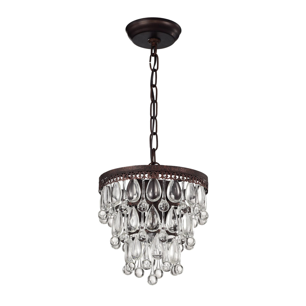 Eresu Antique Copper 3-light Chadnelier