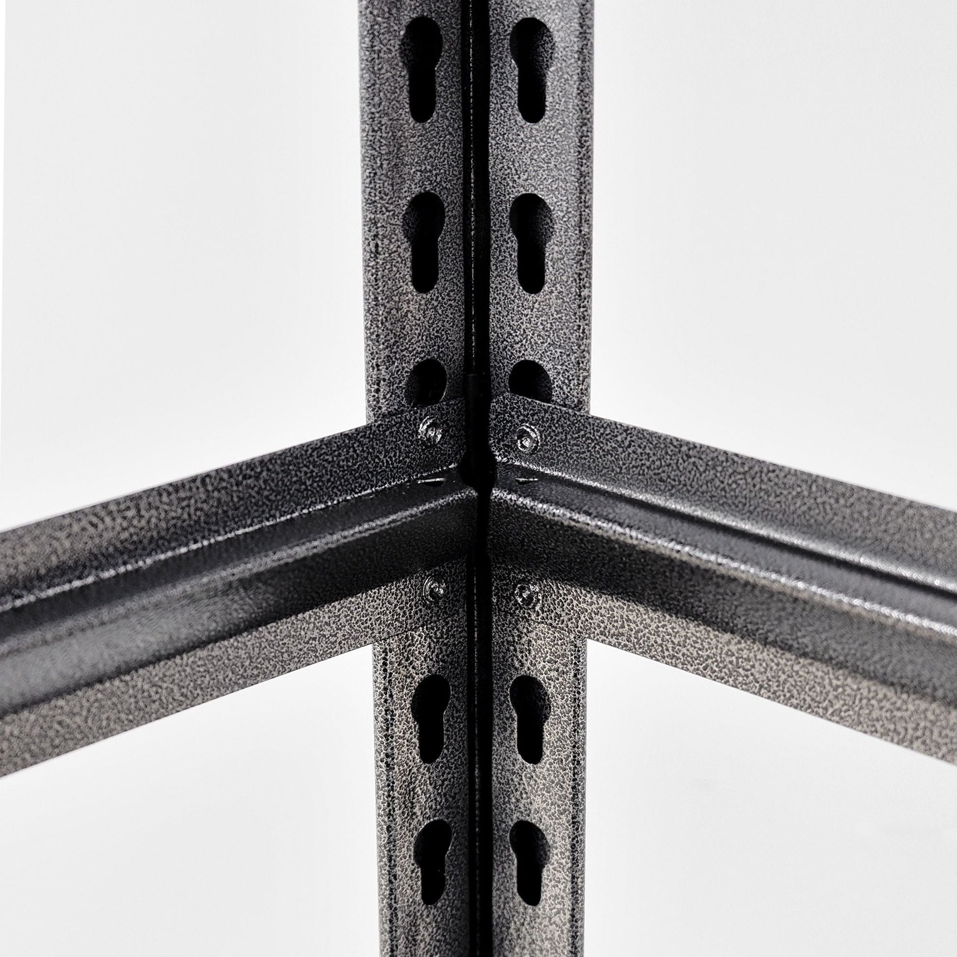 72"H 5 Tier Metal Shelves for Storage Garage Shelving 2000LBS Heavy Duty Storage Shelves Adjustable Garage Shelf Industrial Shelving Unit Storage Utility Rack,35.4"W*15.7"D*72"H,Black
