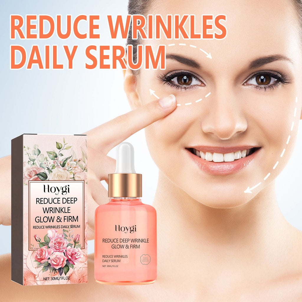 Hoygi Rose Oil VC Essence, Improves Fine Lines, Moisturizes Rough, Dry Skin, Brightens and Tightens Skin Care Oil