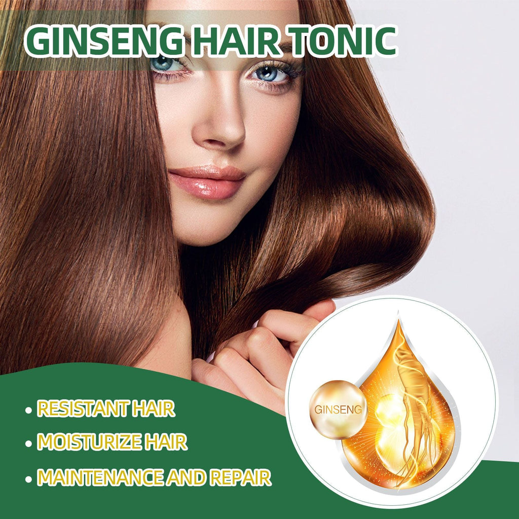OUHOE Ginseng Liquid, Ginseng Essence Moisturizes Hair, Hair s Loss And Care Spray