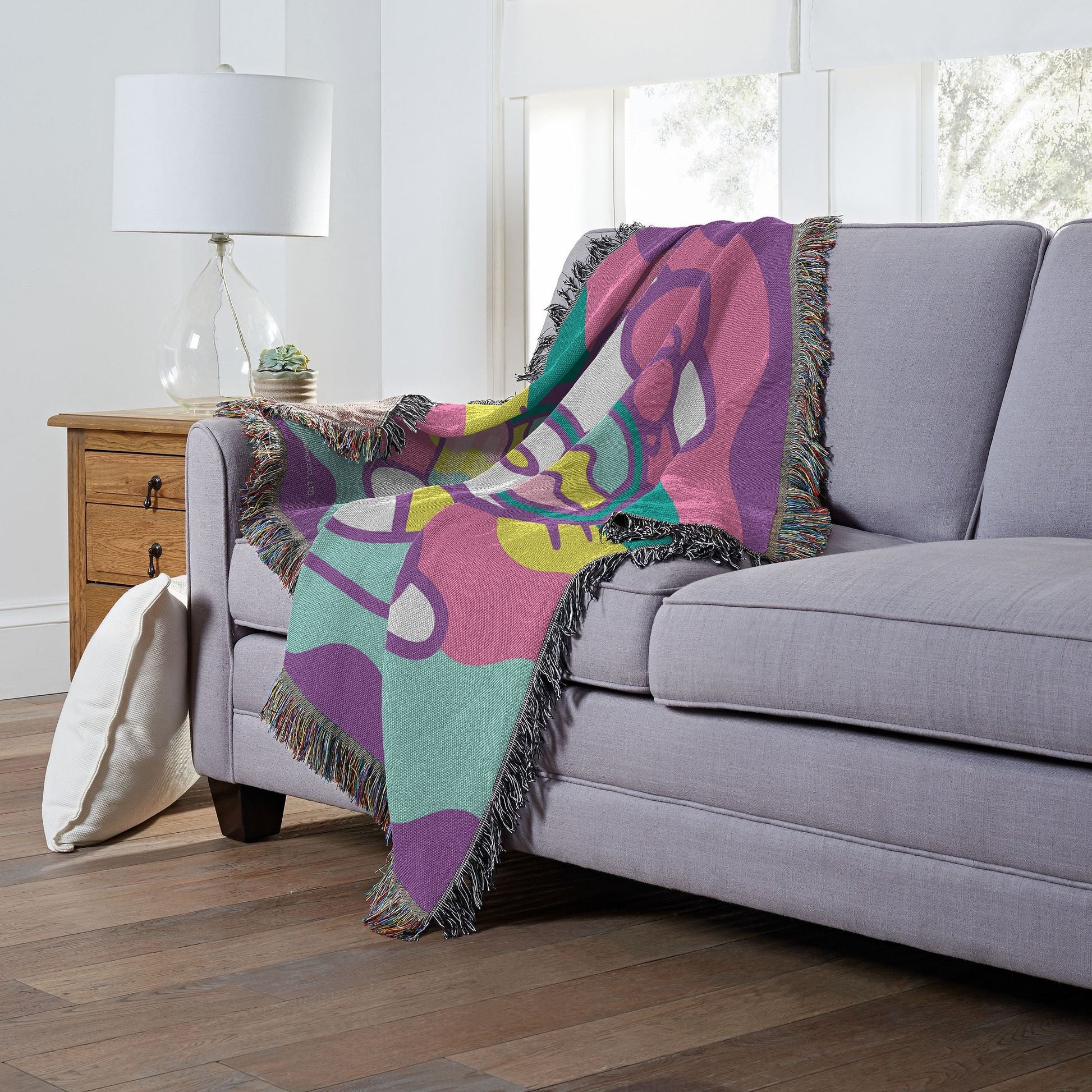 HELLO-KITTY - COOL KITTY Woven Tapestry Wall Hanging