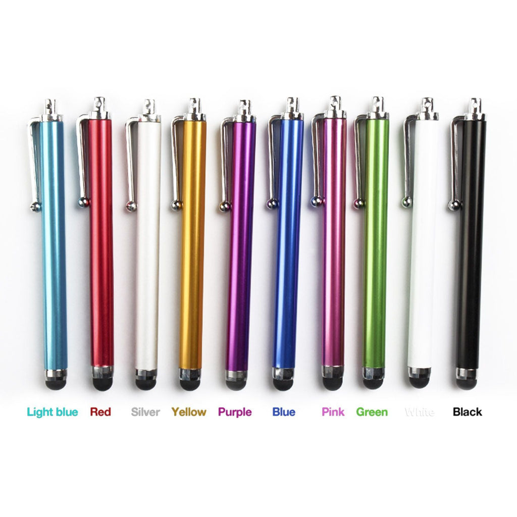 Premium 10-Piece Stylus Pen Set for Capacitive Touch Devices - Ideal for Tablets and Smartphones
