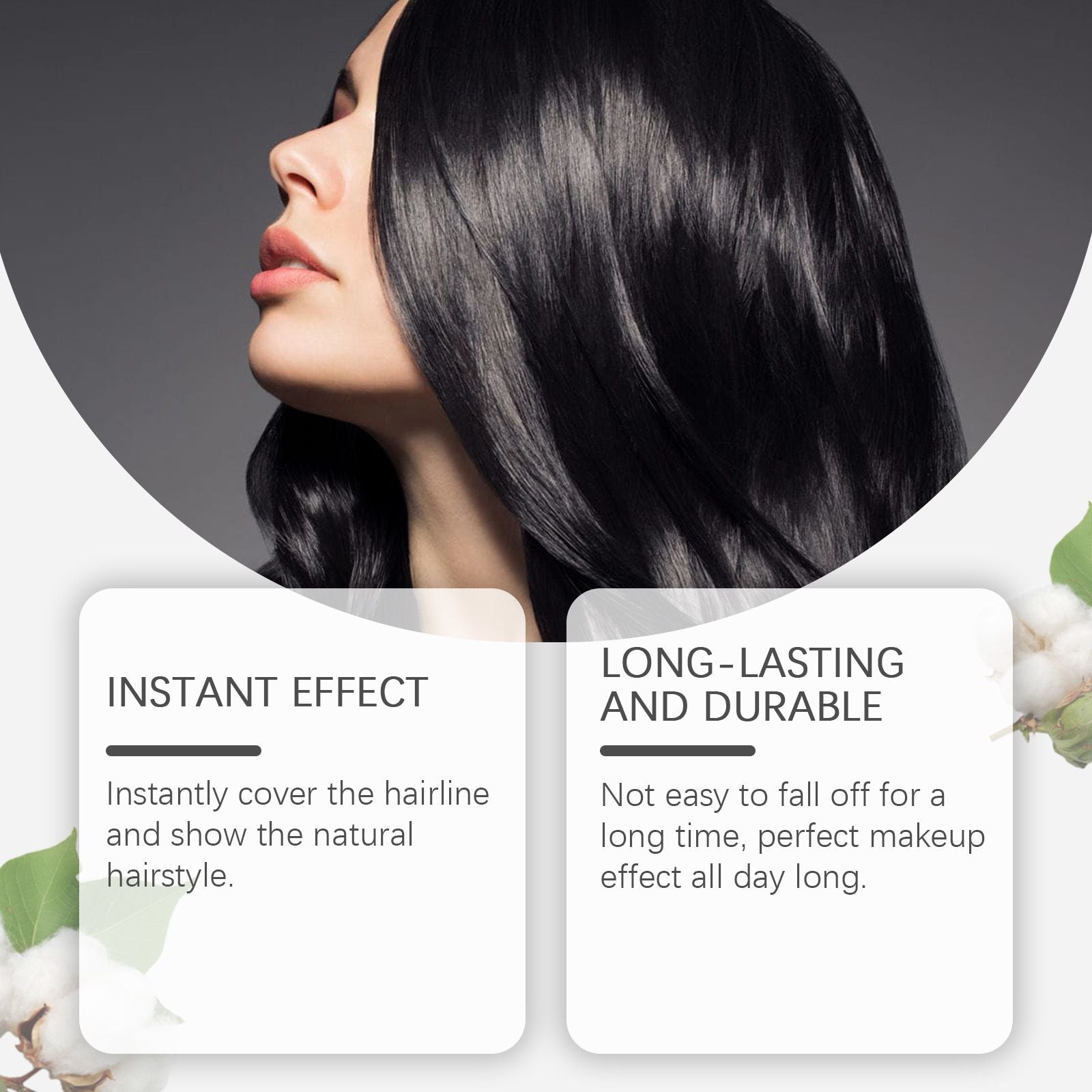 Hoegoa Hairline Concealer Scalp Coverage Hair Thickening Daily Hair Concealer