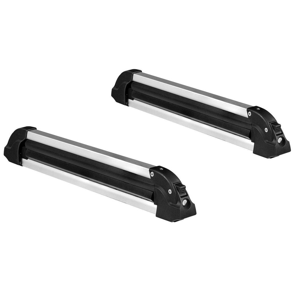 Ski Snowboard Roof Rack 31.7" Universal Ski Rack for Car Roof with Lock