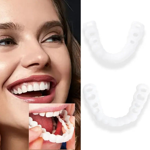 "2Pac Silicone Orthodontic Mouthguards - Adjustable Teeth Aligners for Men/Women - Christmas Gift"