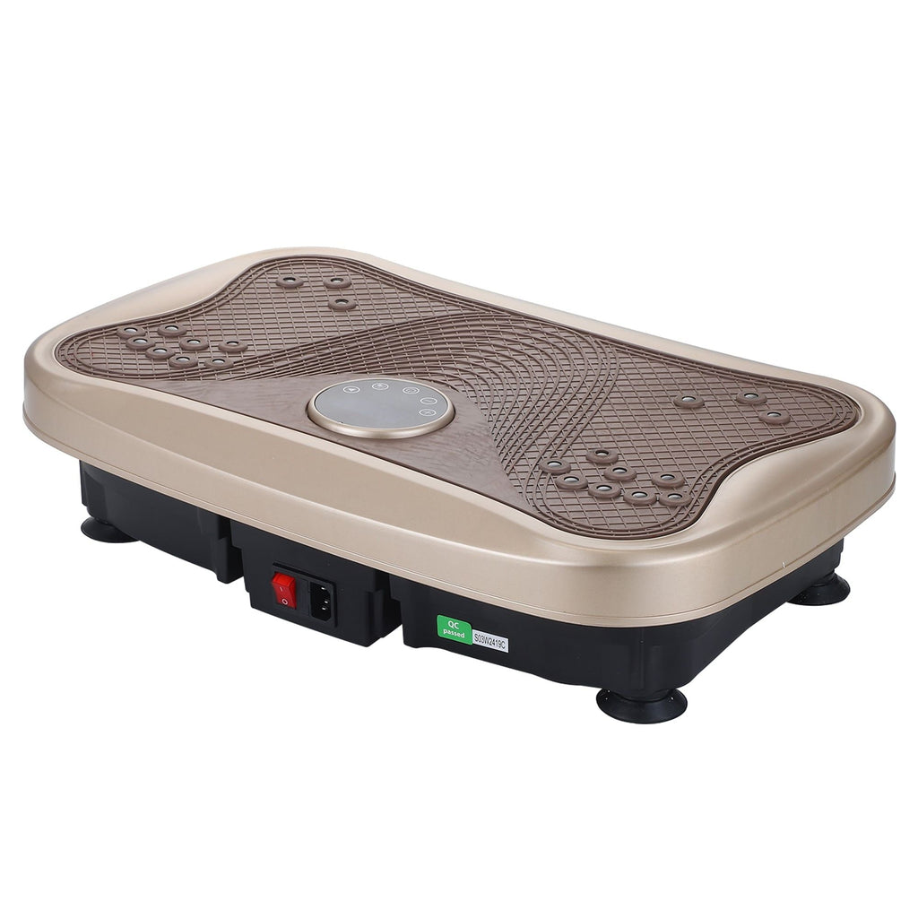 Vibration Plate Fitness Platform Whole Body Exercise Machine with 120 Speed Levels, Lymphatic Drainage, Fat Burning, and Weight Loss, Perfect for Women, Men, and Home Gym exercise