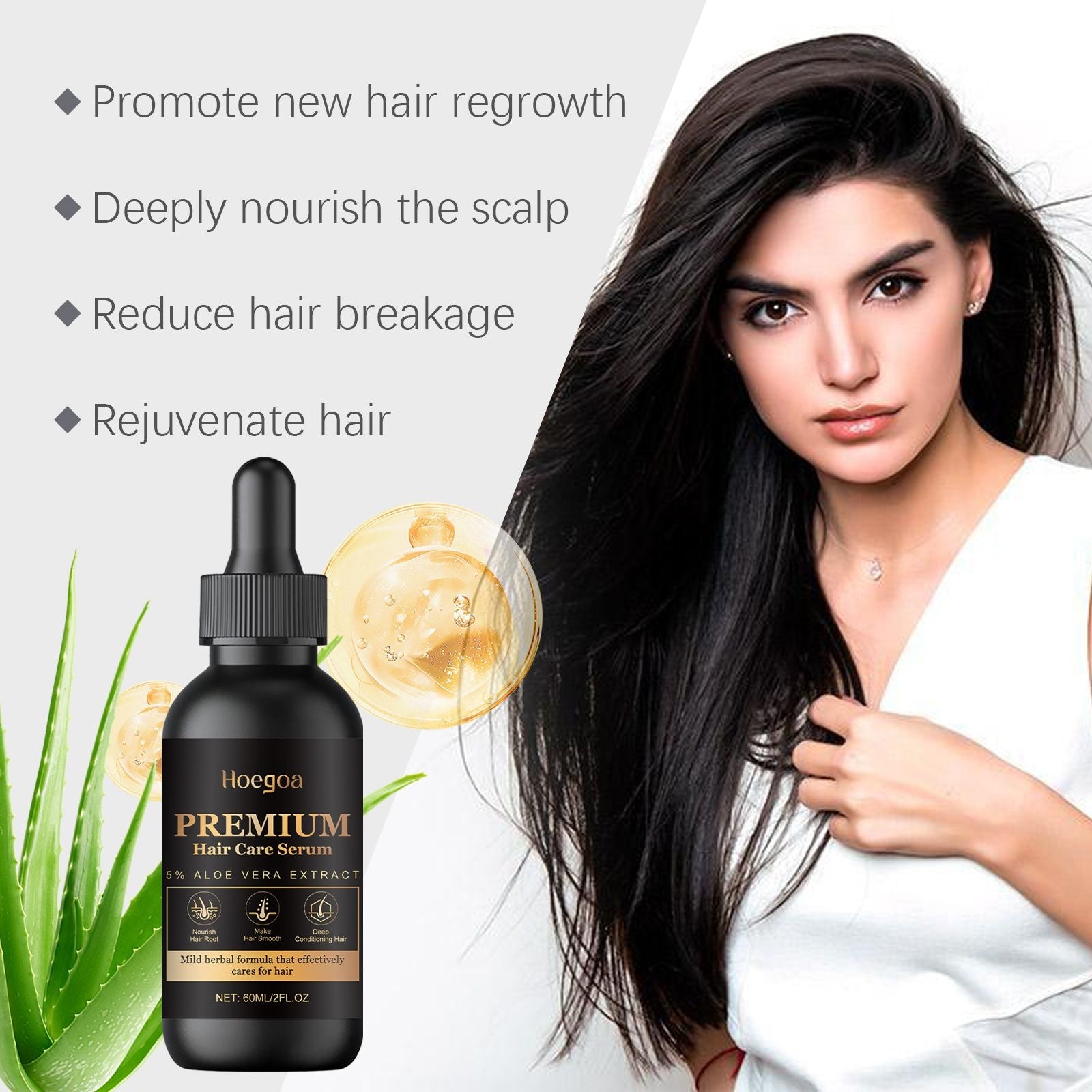 Hoegoa Hair Essence Batana Nourishes Hair, Softens, Brightens And s Hair Quality