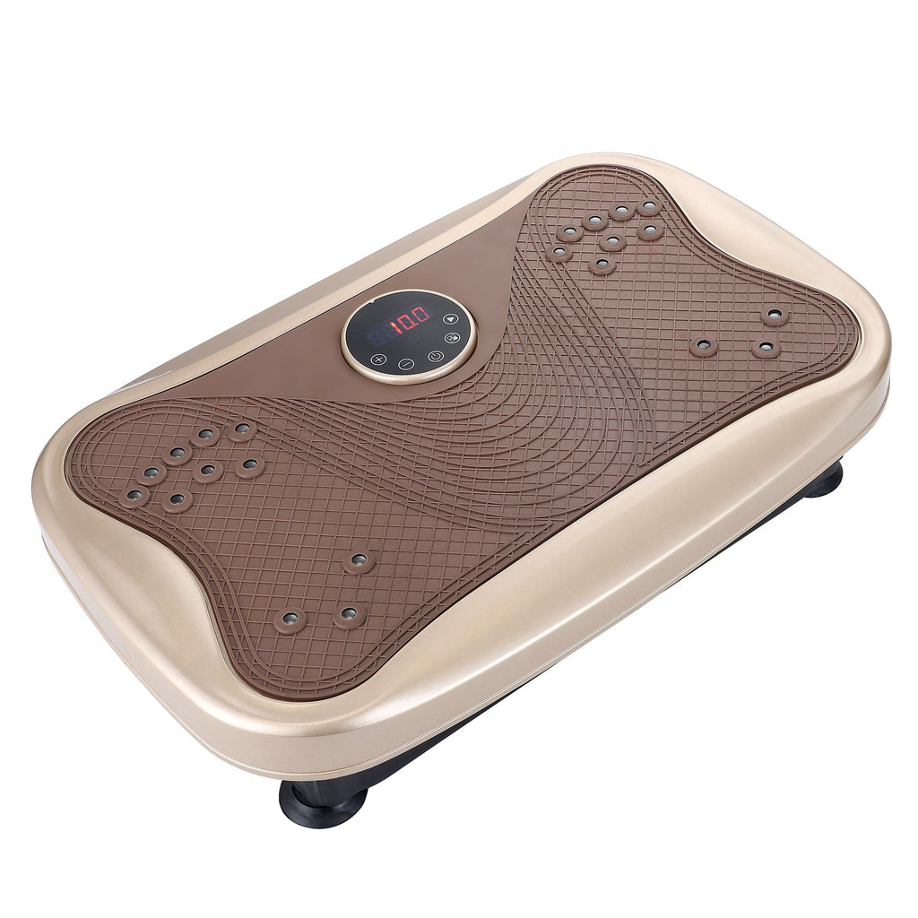 Vibration Plate Fitness Platform Whole Body Exercise Machine with 120 Speed Levels, Lymphatic Drainage, Fat Burning, and Weight Loss, Perfect for Women, Men, and Home Gym exercise