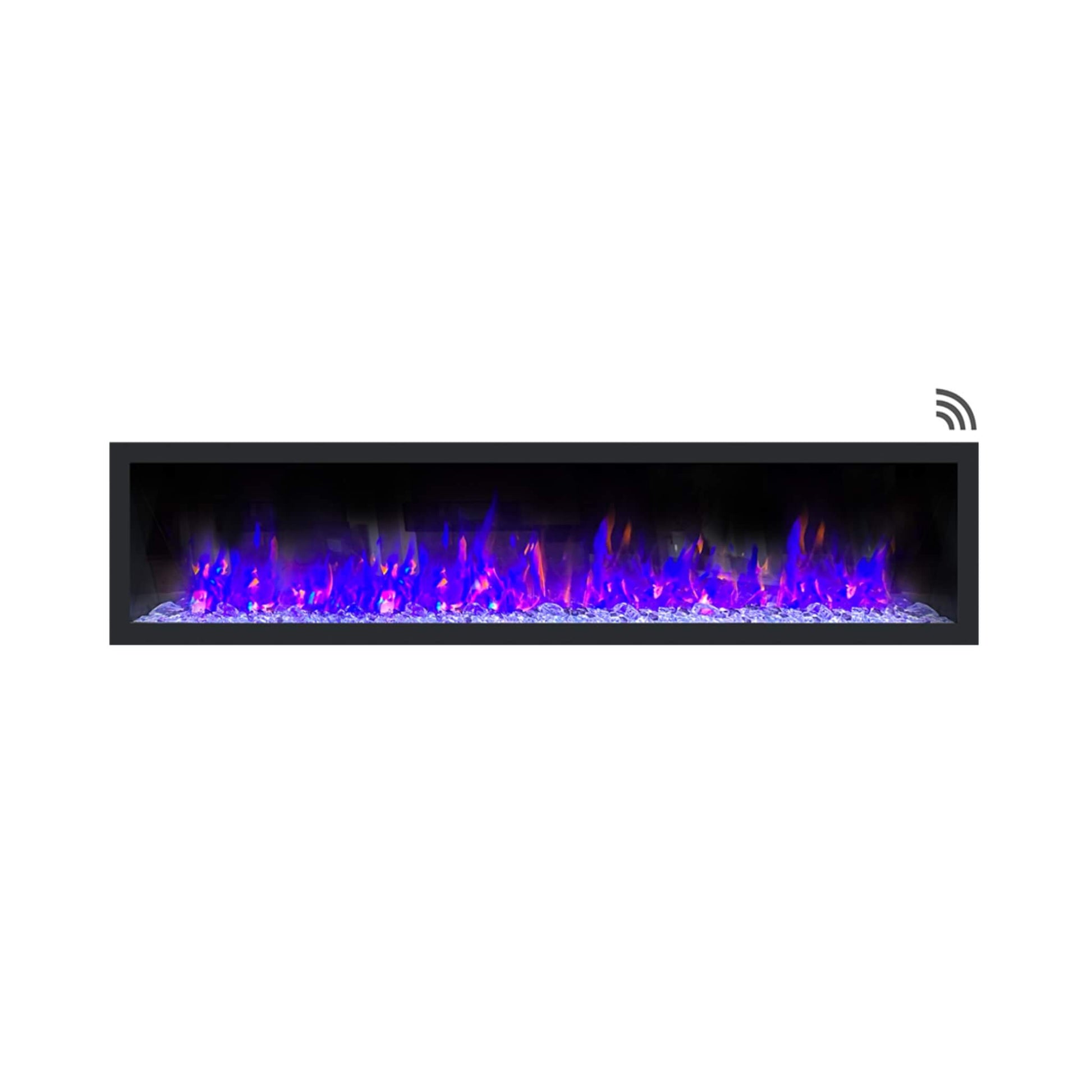 Dynasty Cascade 82-Inch Recessed Linear Electric Fireplace [DY-BTX82] (SAK30567)
