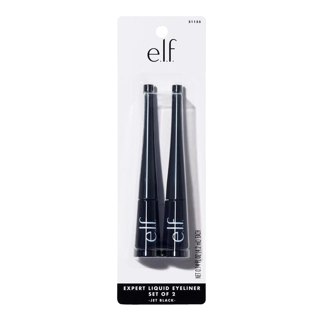 e.l.f. Expert Liquid Liner | High-Pigmented, Extra-Fine Liquid Eyeliner | Long-Lasting, Vegan & Cruelty-Free