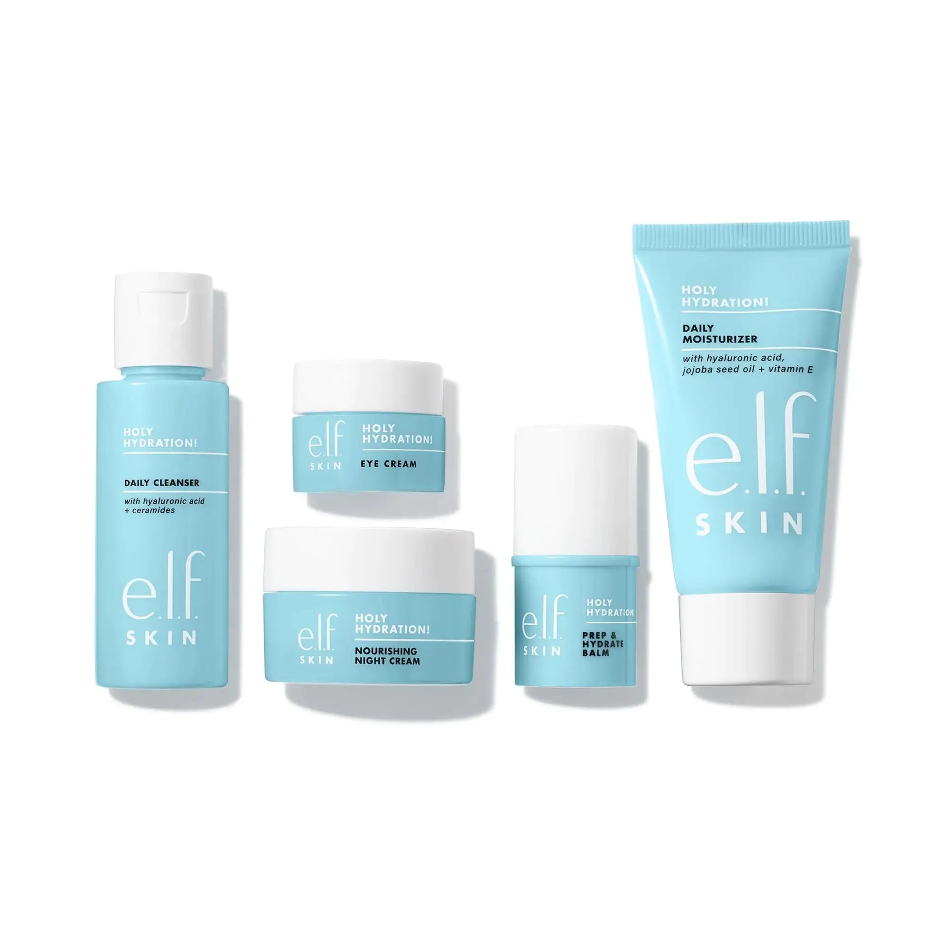 e.l.f. Jet Set Hydration Kit - Vegan & Cruelty-Free Hydrating Skincare Set