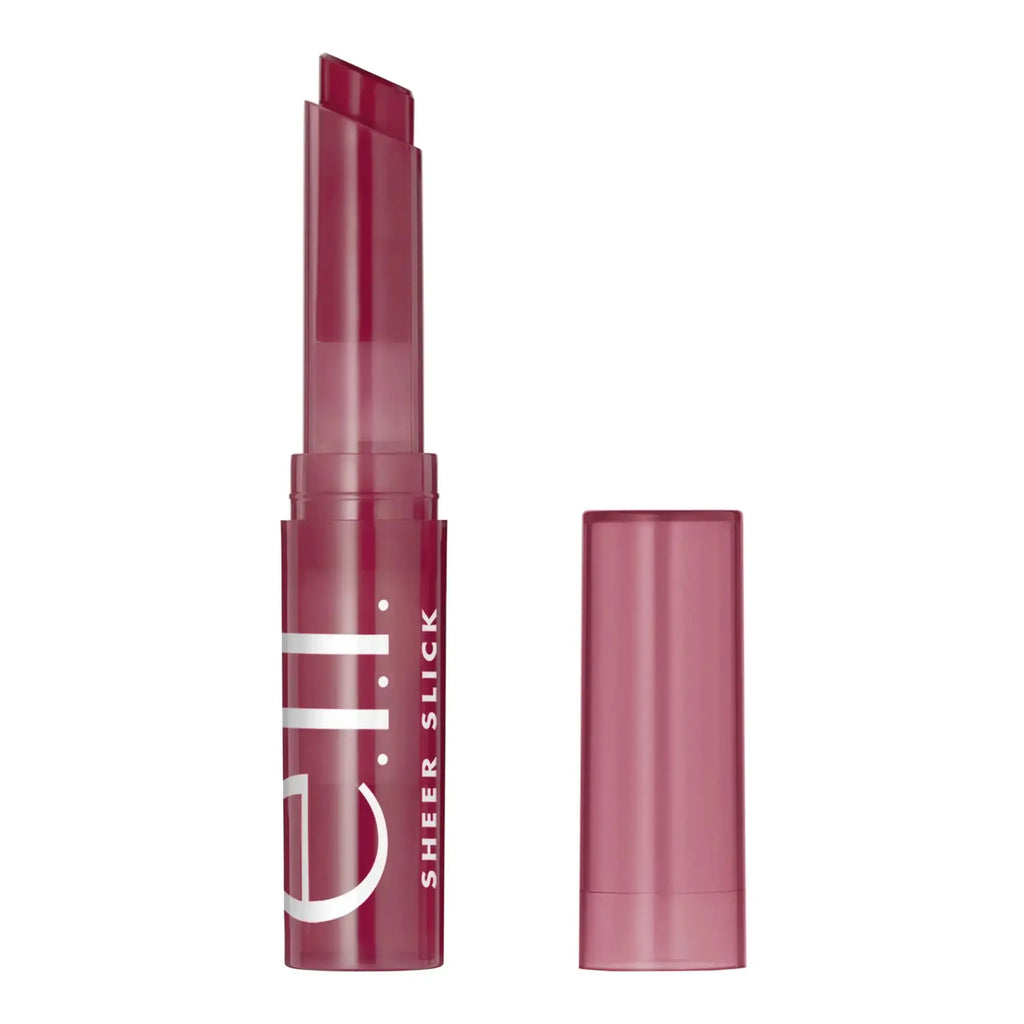 e.l.f. Sheer Slick Lipstick | Hydrating Lipstick For Sheer Color With A Shiny Finish & Infused With Vitamin E