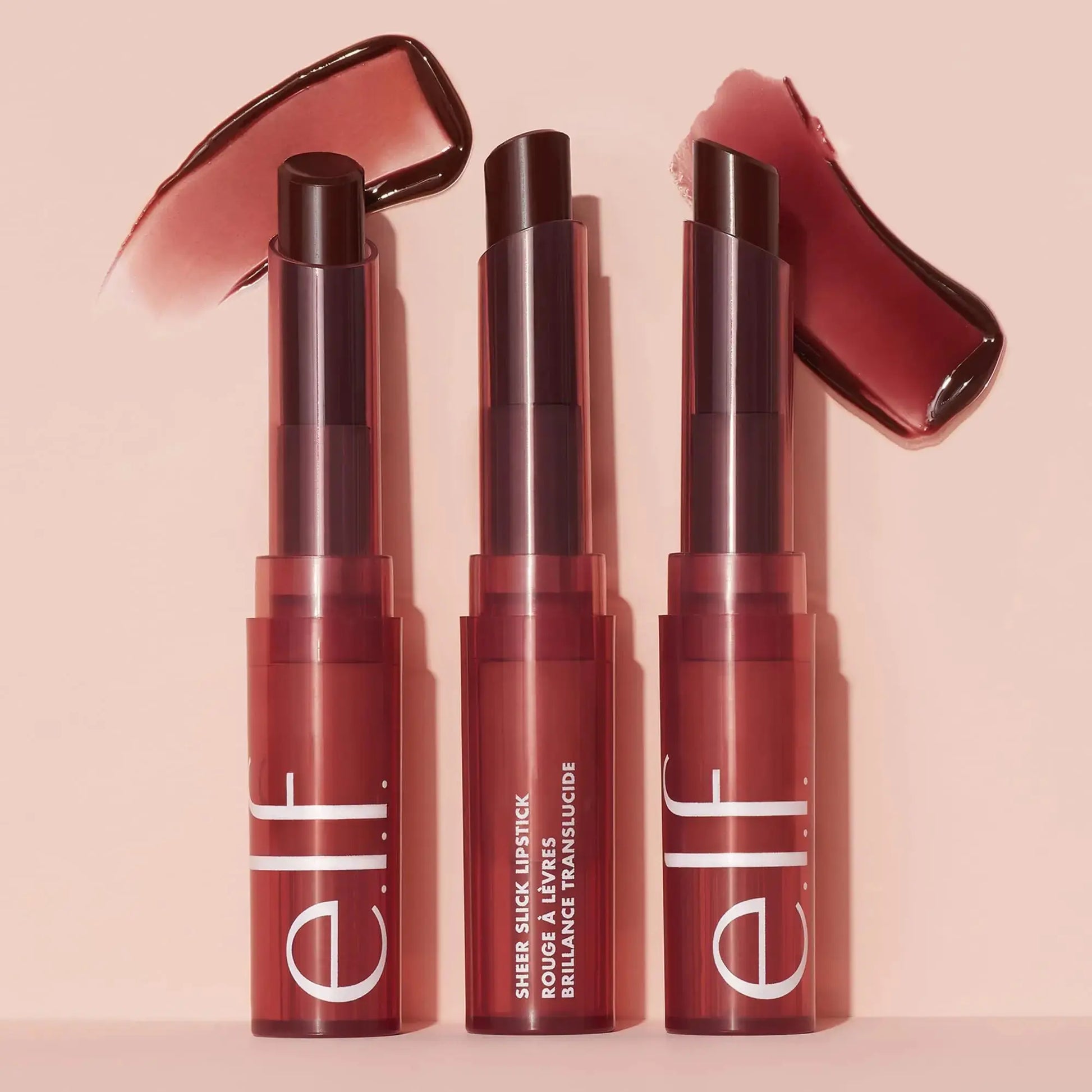 e.l.f. Sheer Slick Lipstick | Hydrating Lipstick For Sheer Color With A Shiny Finish & Infused With Vitamin E