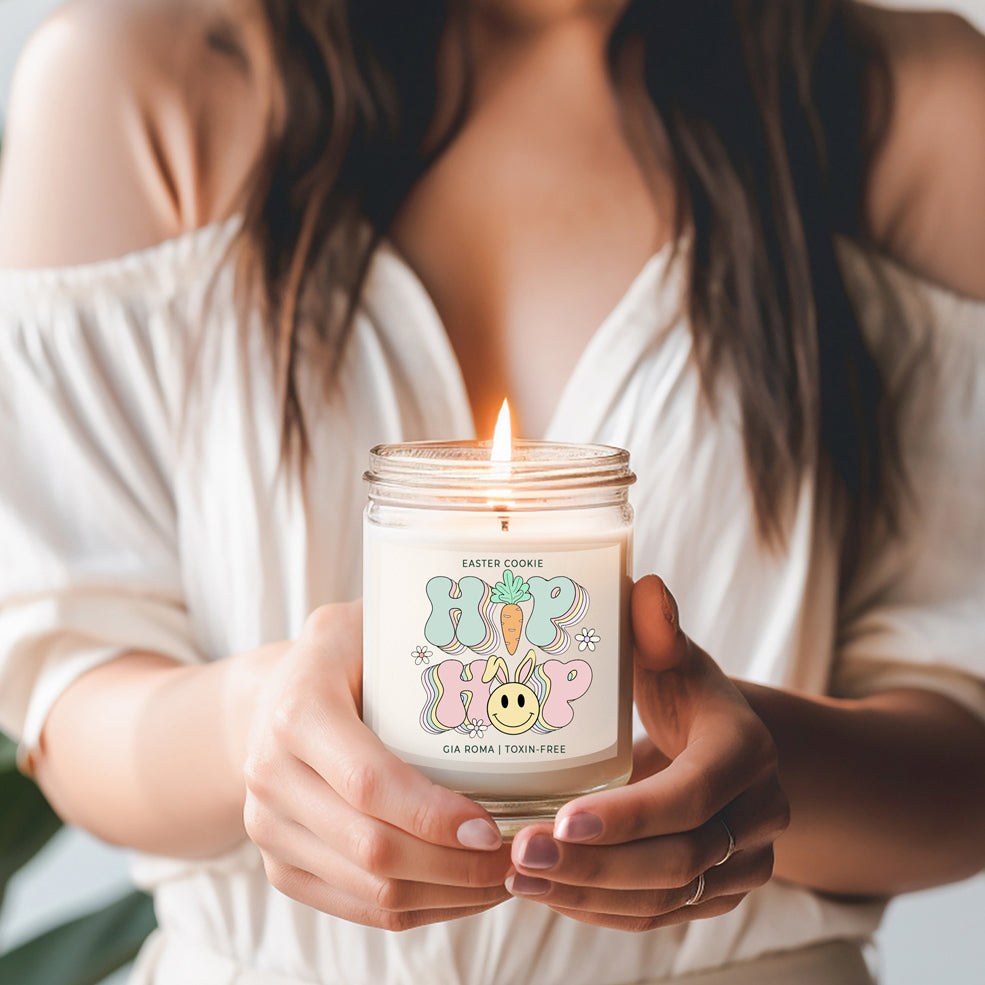 Easter Cookie Retro Sugar Cookie Candle Spring Dessert Cookie Scent