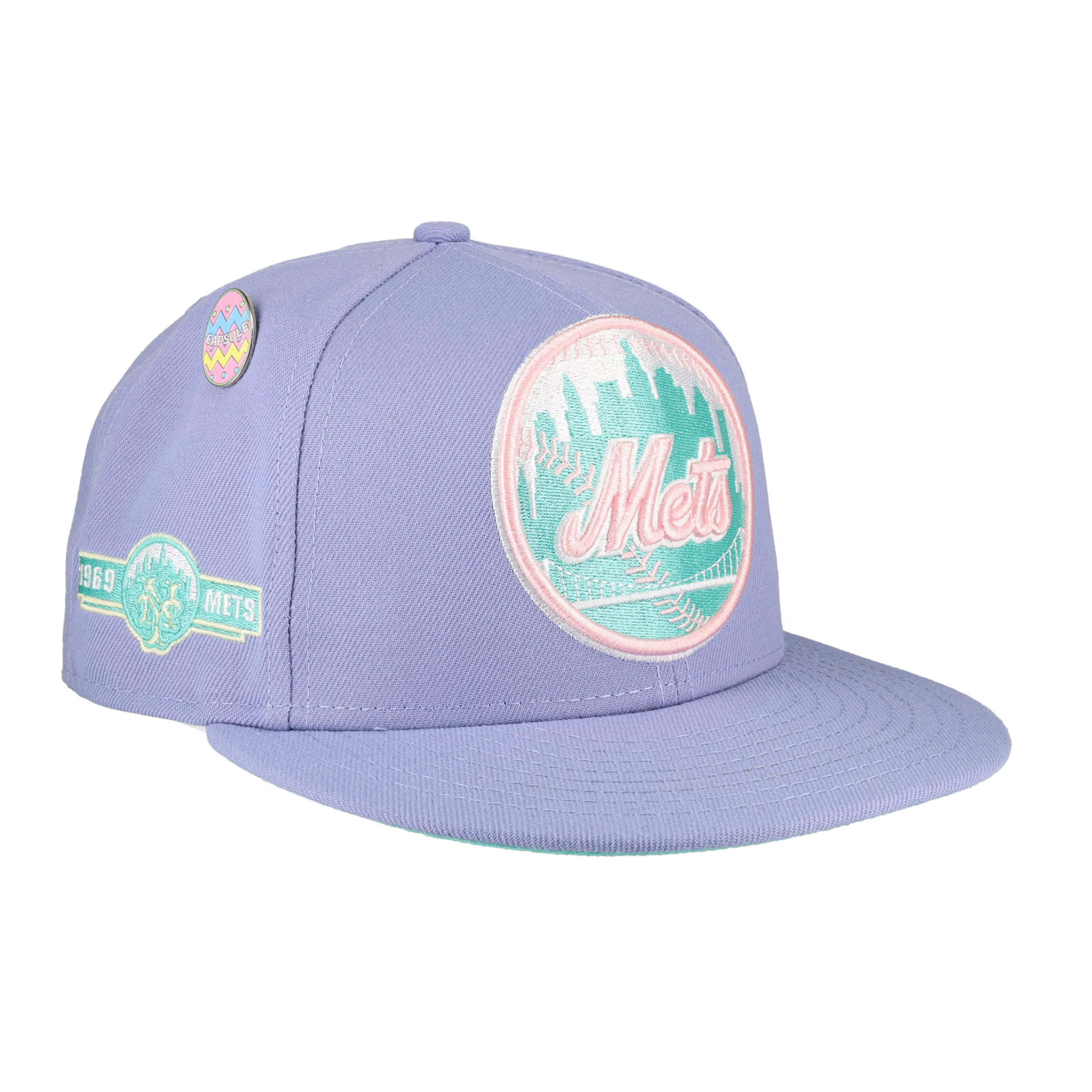 New York Mets Easter Collection 1969 World Series Fitted Hat 2021 Restock